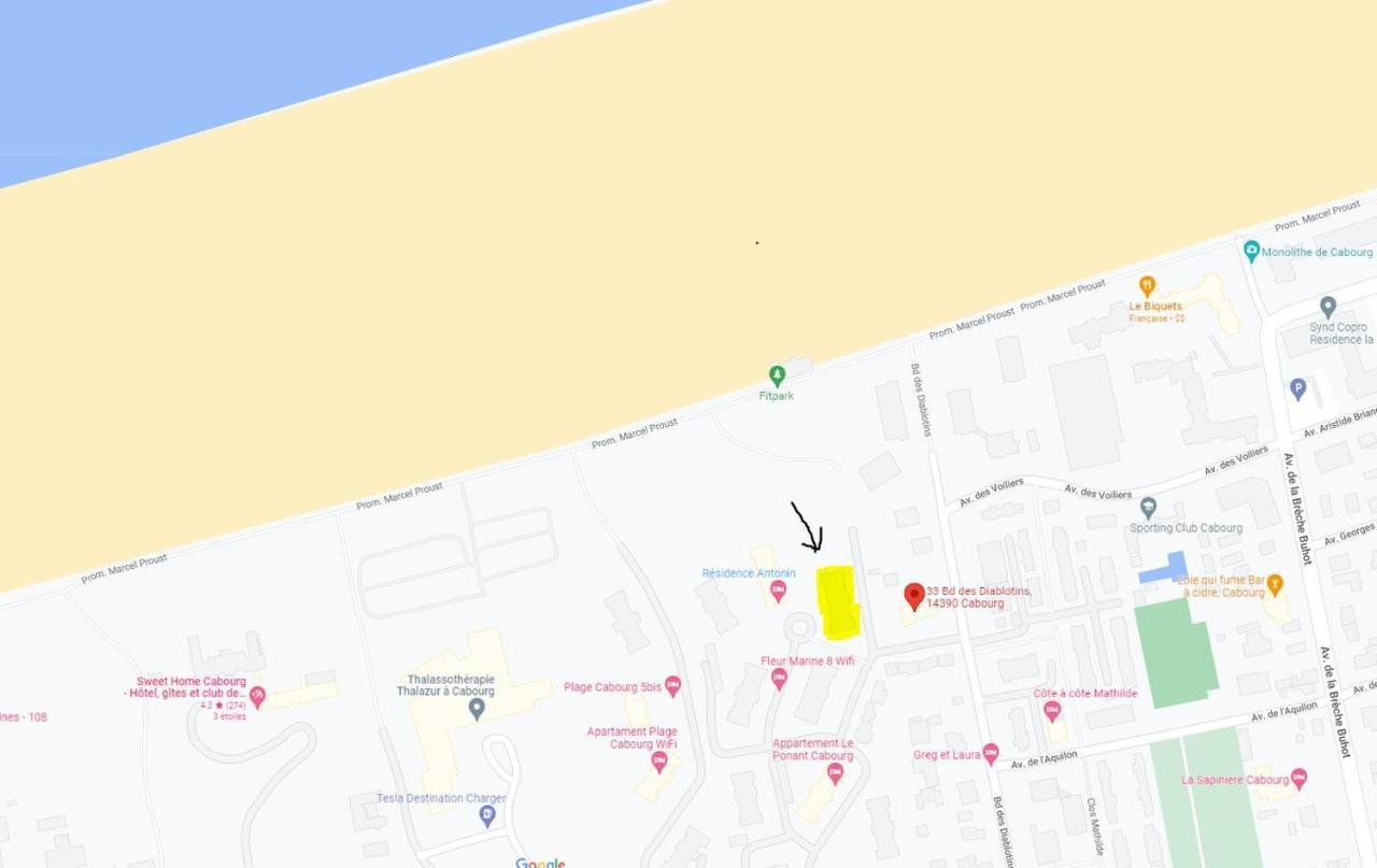 Apartment T2 Front De - Proche Thalasso Cabourg